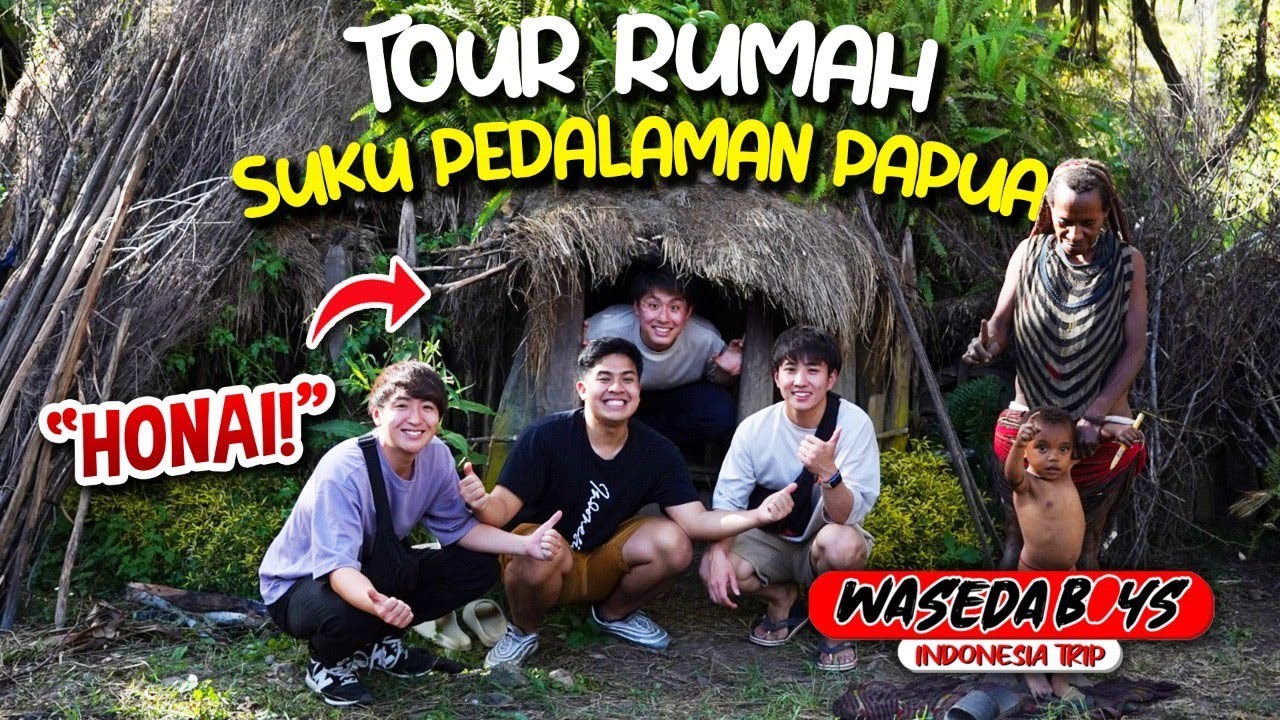 MELIHAT ISI RUMAH SUKU PEDALAMAN PAPUA! (HONAI) | WASEDABOYS INDONESIA TRIP
