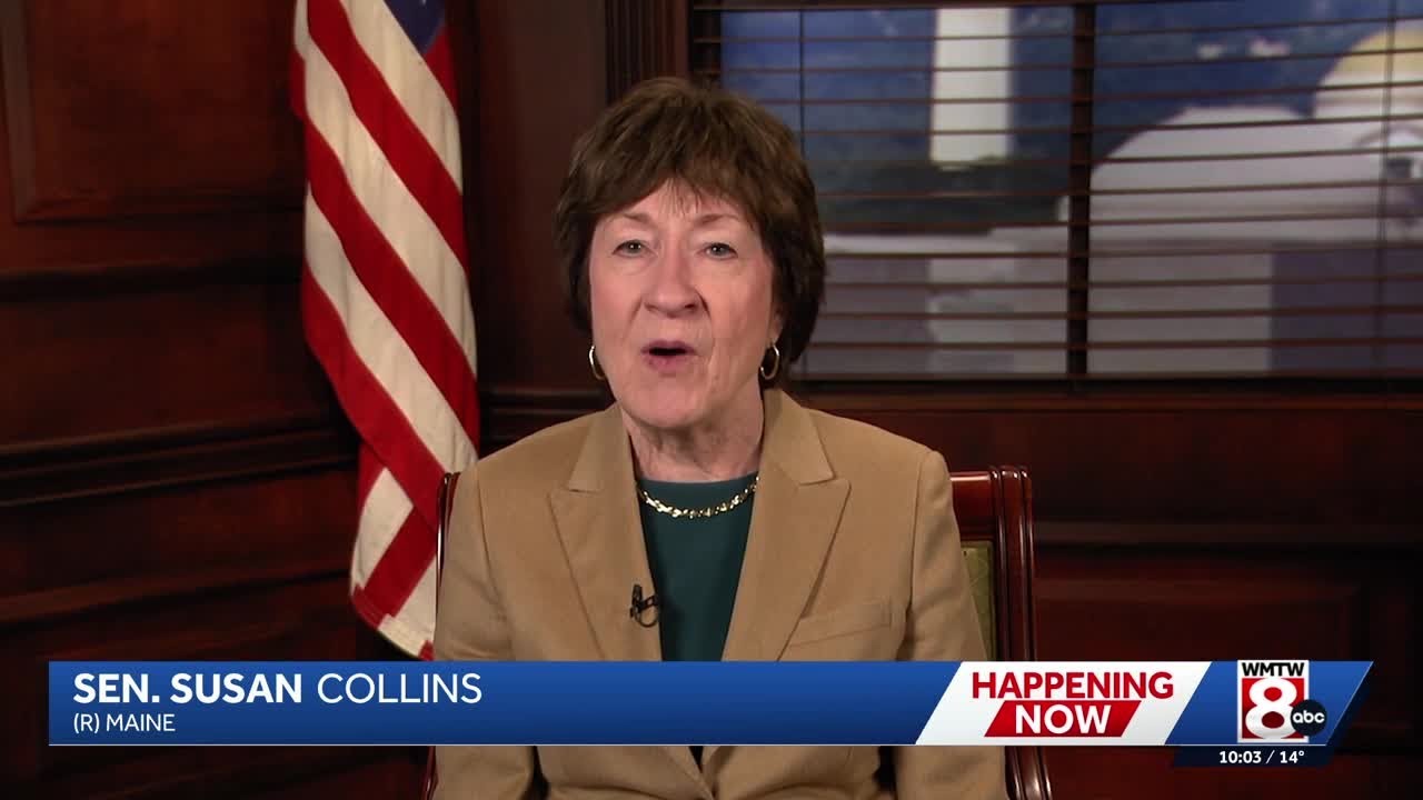 Sen. Susan Collins still supports DHS Secretary Kristi Noem and funding for ICE