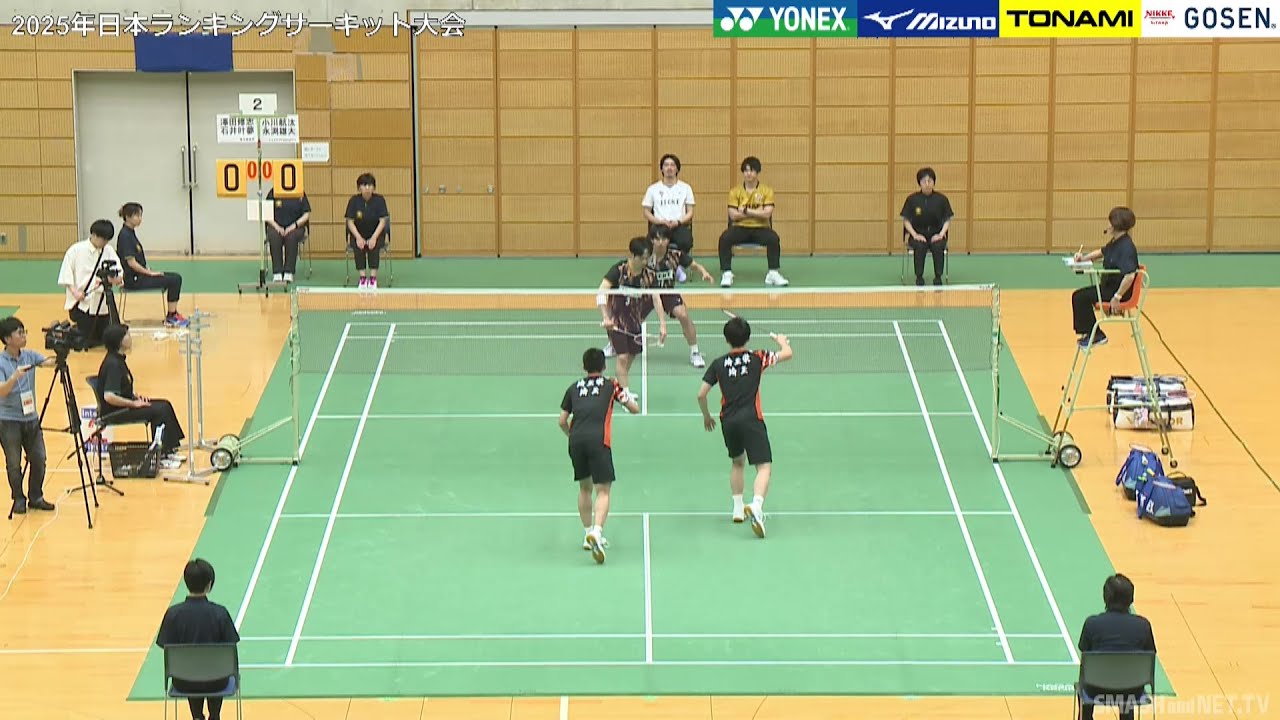 澤田 修志／石井 叶夢（埼玉栄高校）vs 小川 航汰／永渕 雄大（ジェイテクトStingers）MD準決勝【ランキングサーキット 2025】