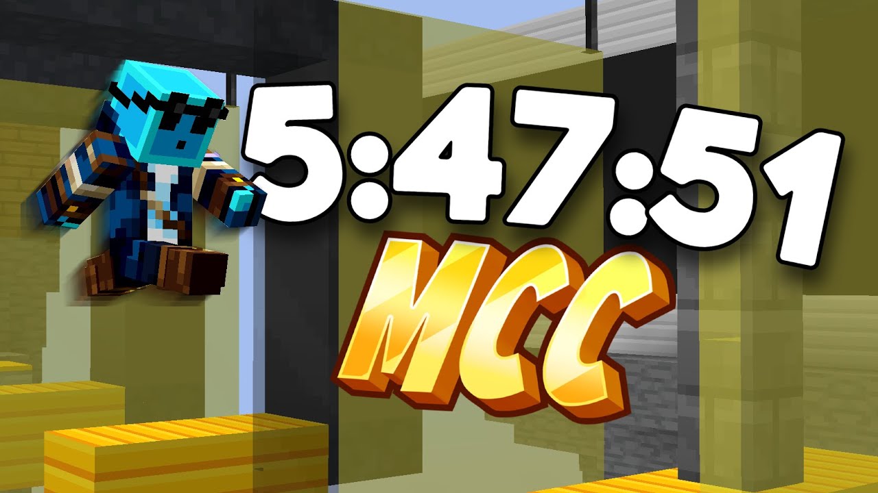 Beating MCC's Parkour Warrior Speedrun in 5:47 (Former Personal Best)
