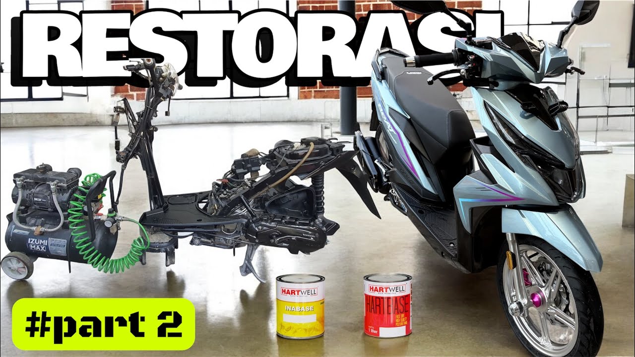 Restorasi Full Honda Beat #part2