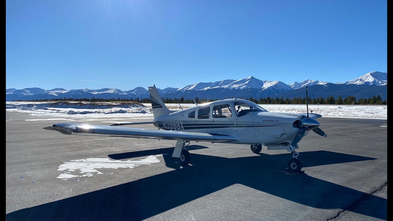 10,000' Airport!!! Flying our Piper Arrow to Leadville's Lake County Municipal Airport KLXV