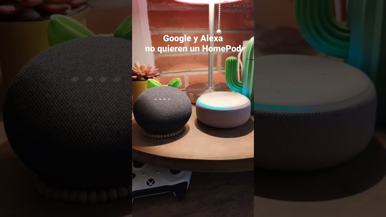 Google y Alexano quieren un HomePod #retoshorts30 #alexa #googlehome #siri