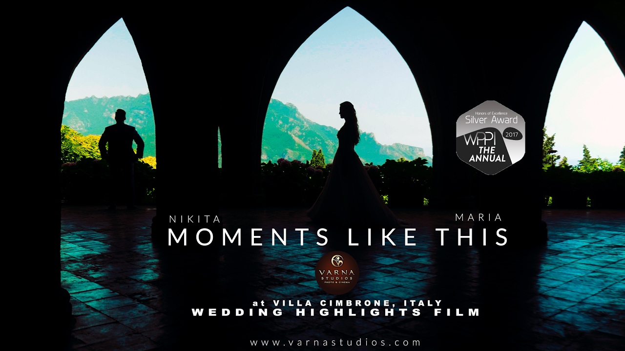 Villa Cimbrone Ravello Italy Wedding Film The Moments Like This 4K UHD