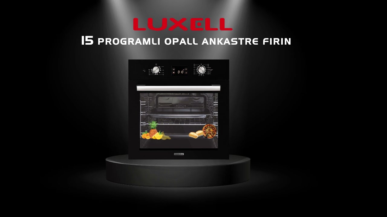 Luxell 15 Programlı Opall Ankastre Fırın