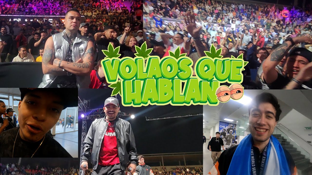 EL PUBLICO SI GRITABA LAS RIMAS ! EVIDENCIA FMS WORDS CHILE VLOG  CON LOS FREESTYLER EXCLUSIVO!