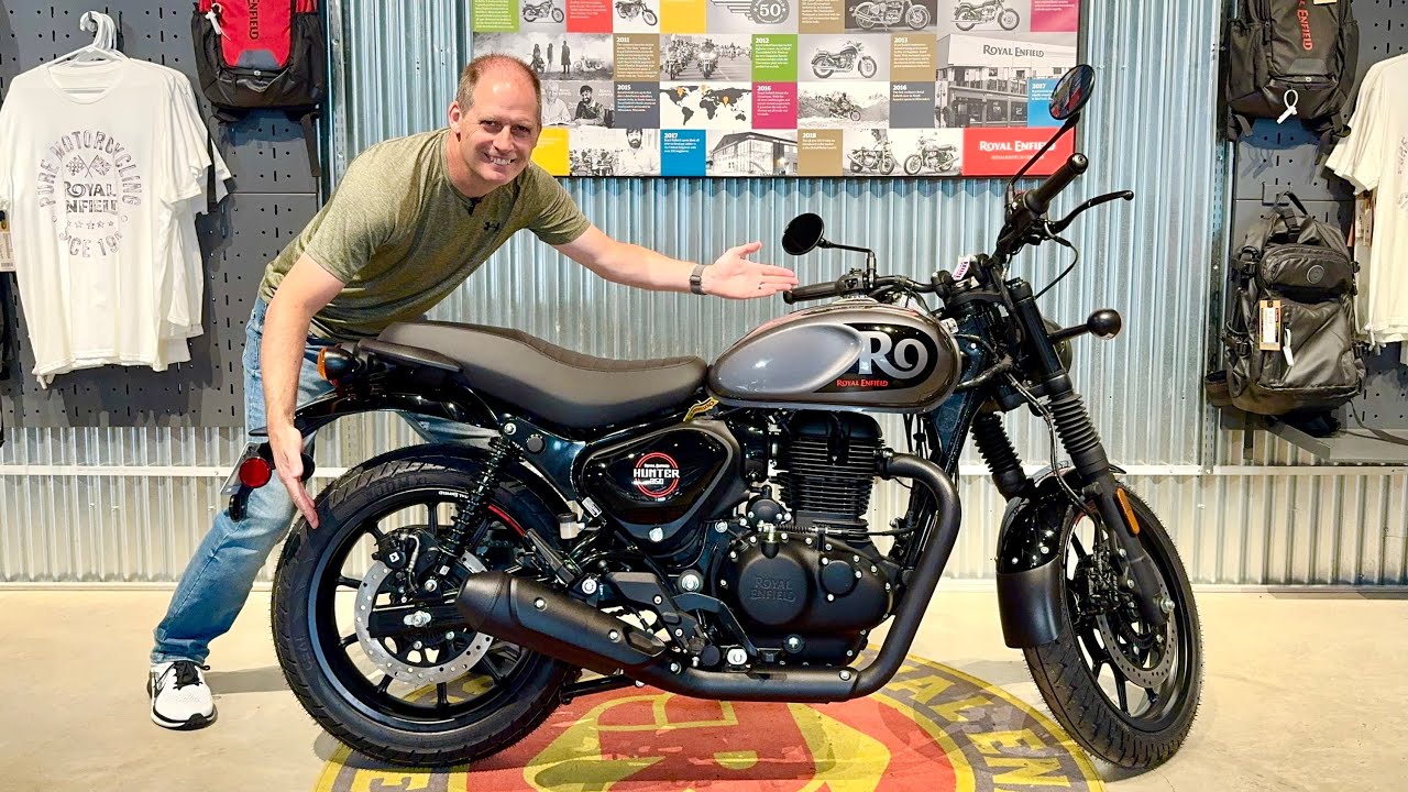Royal Enfield Hunter 350: Cool, Fun, Affordable! Everything you could want in a motorcycle!
