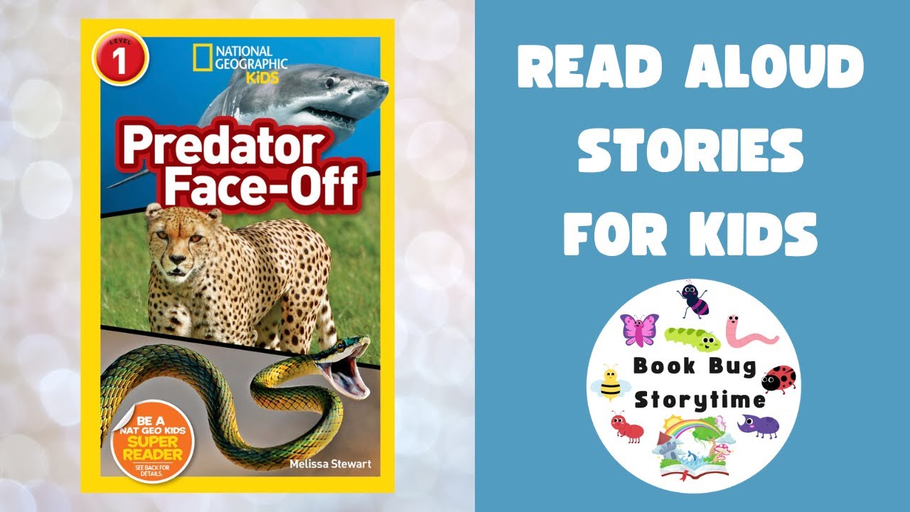 🐍🐆 National Geographic Readers: Predator Face-Off | Kids Read Aloud | Children's Story 🦈🐊