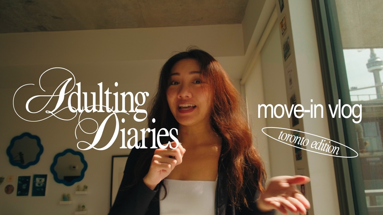 adulting diaries ✿ first week move-in, learning how to vlog, finding stability, living alone