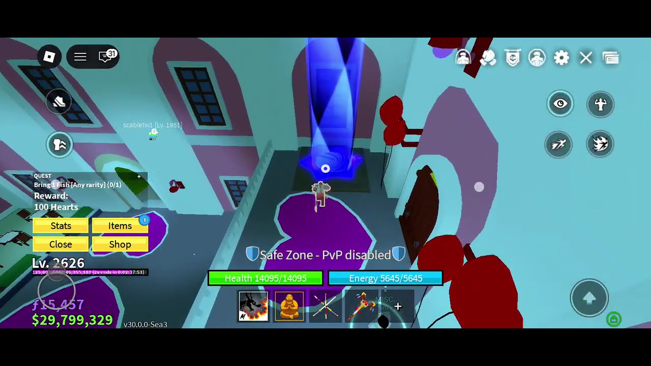 Bloxfruits Valentine's Day update