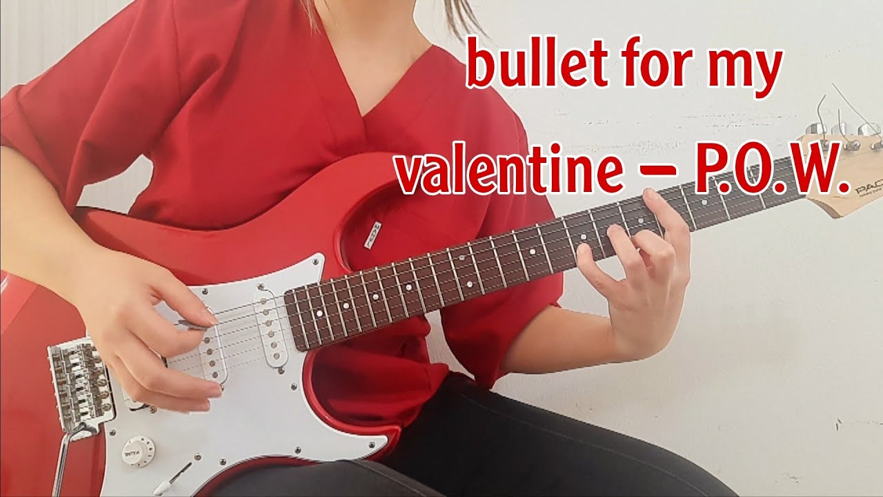bullet for my valentine - P.O.W. guitar cover by electrica