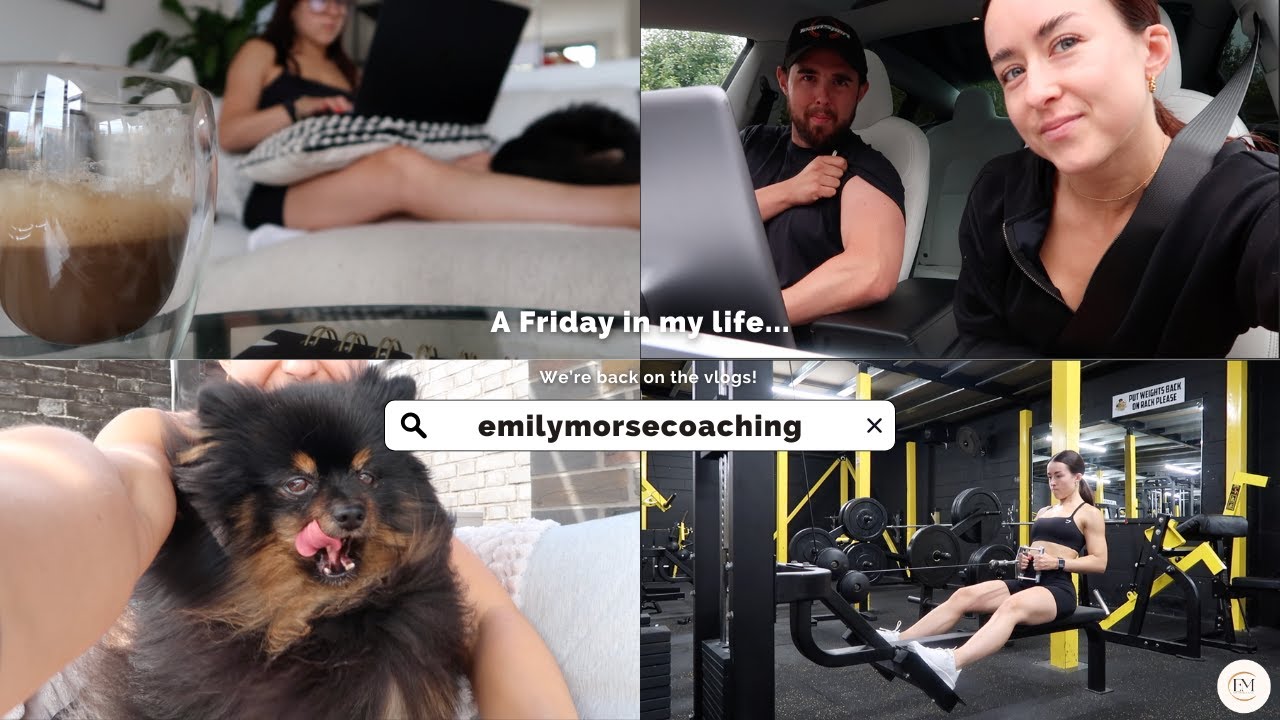 Spend A Friday With Me | Day in the life as an online coach | emilymorsecoaching