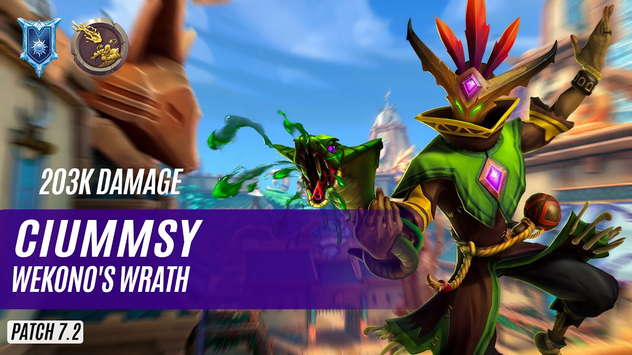 DPS 203K DAMAGE CIummsy MALDAMBA PALADINS COMPETITIVE (DIAMOND) WEKONO'S WRATH