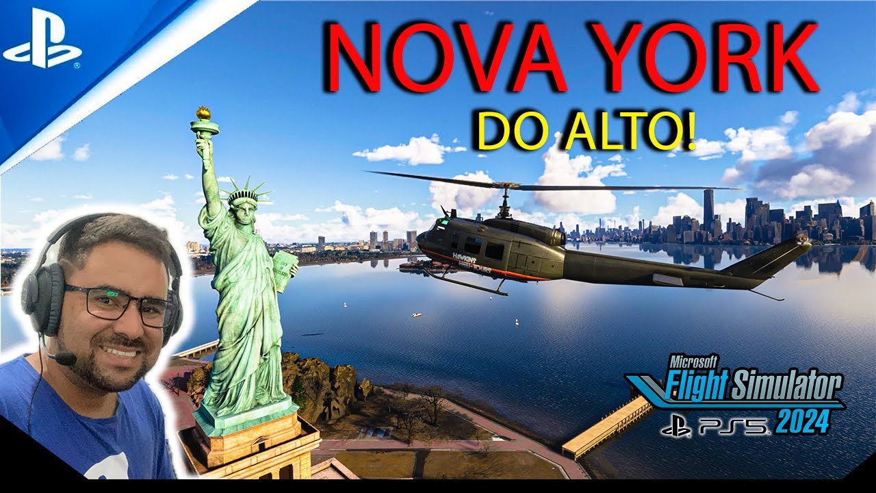 🗽✈️ VOANDO SOBRE NOVA YORK | MSFS 2024