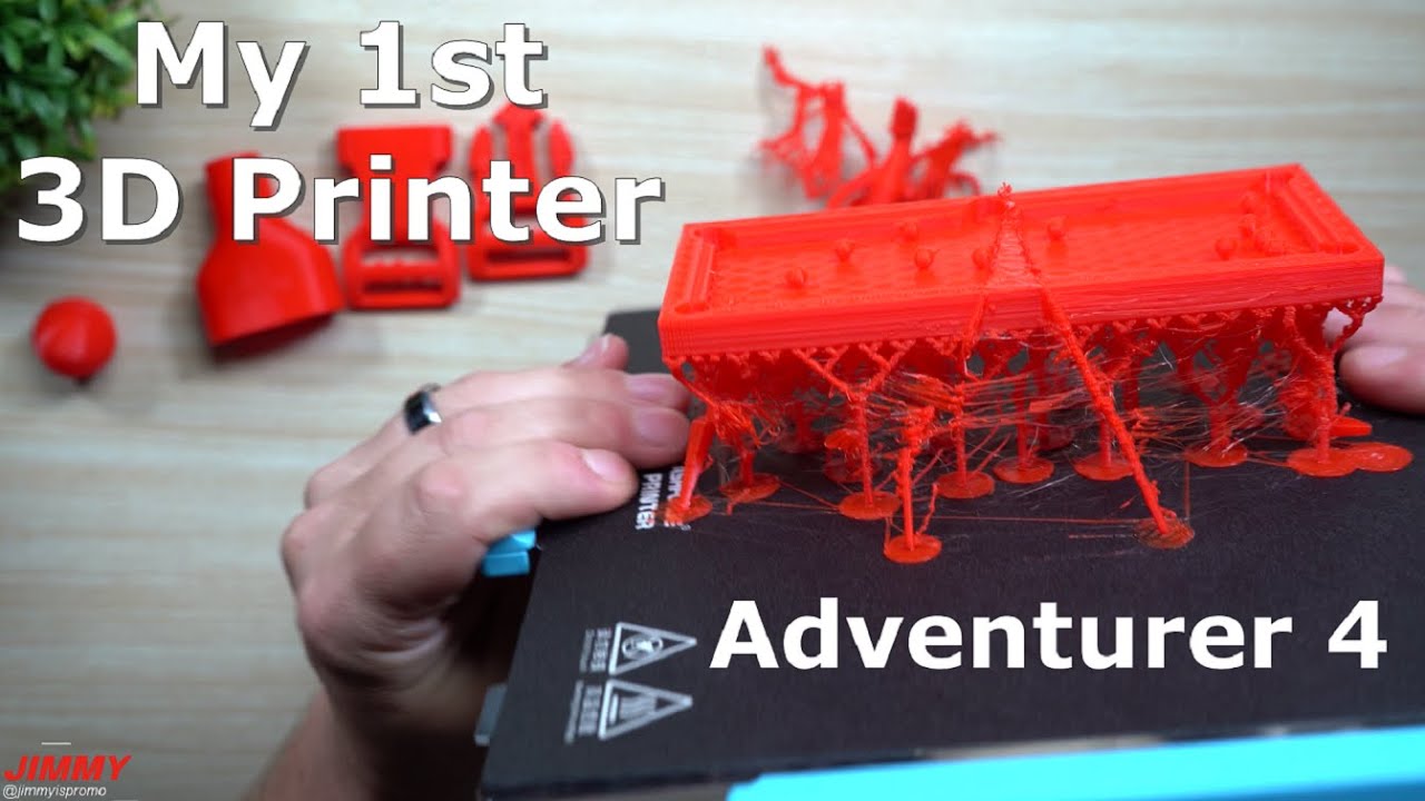My 1st 3D Printer! FlashForge Adventurer 4  | It's Awesome!