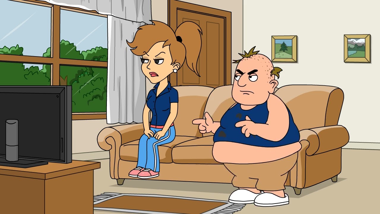 Big Baby Tom throws a fit over his mom not letting him watch preschool shows