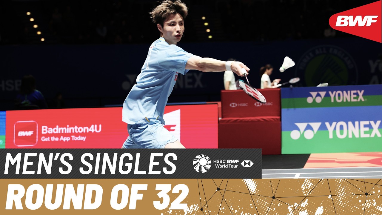 YONEX All England Open 2026 | Shi Yu Qi (CHN) [1] vs Lakshya Sen (IND) | R32