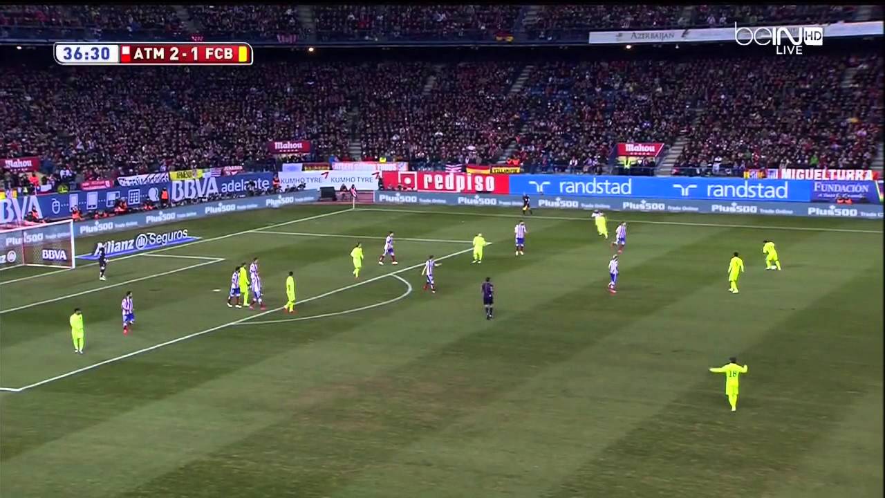 Atletico Madrid - Barcelona Highlights HD CdR 28.01.2015