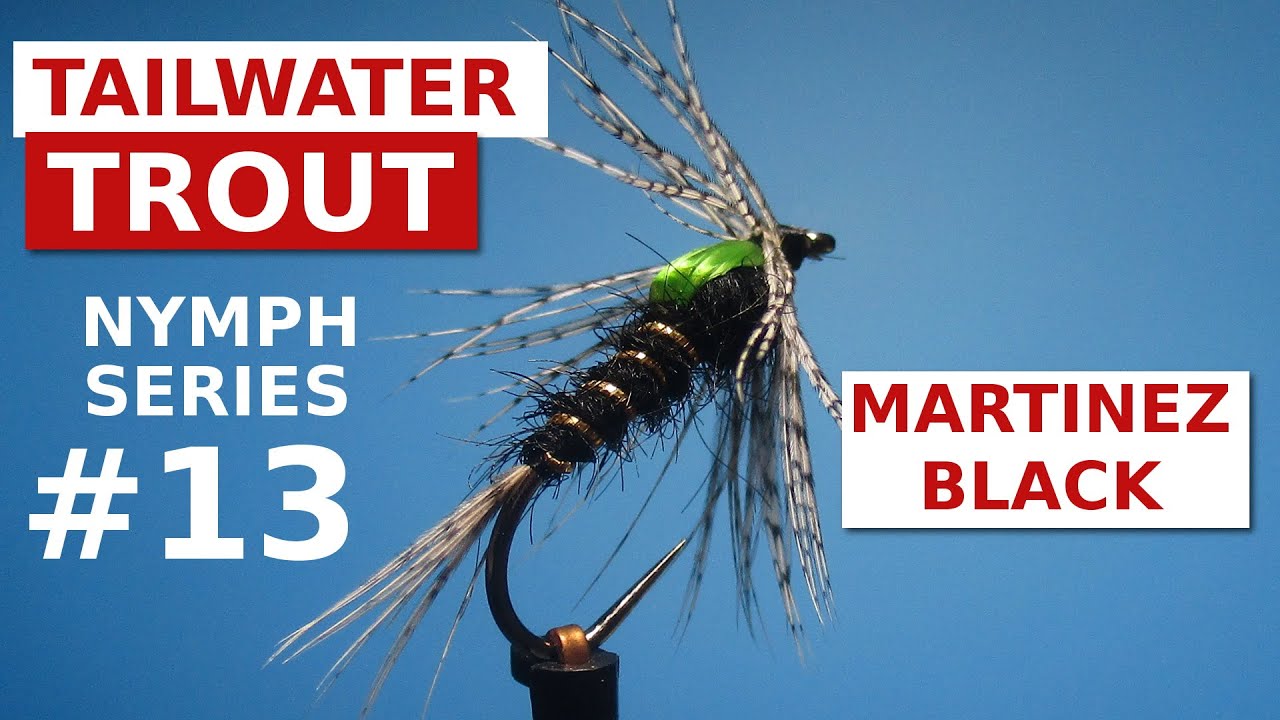 Martinez Black Nymph - Trout Fly Tying for Beginners