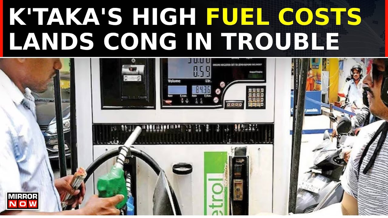 Congress' Karnataka Govt Faces Citizen Backlash, Opposition Attacks Over Steep Fuel Price Hike