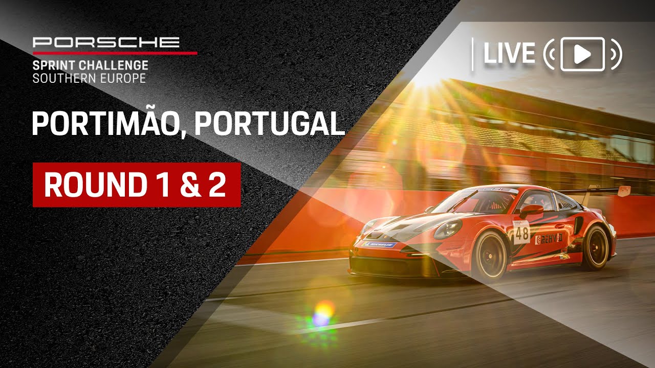 Round 1 & 2 – Portimão Porsche Sprint Challenge Southern Europe Season 2025