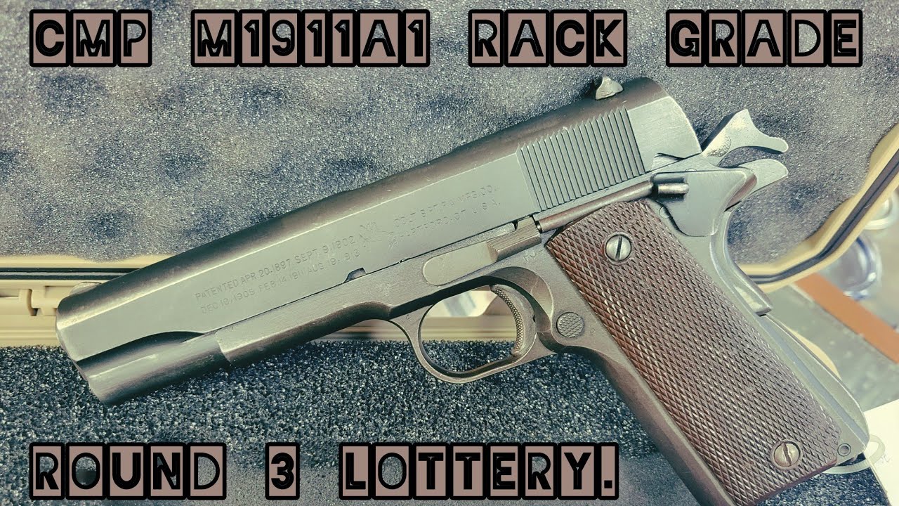 CMP M1911A1 Rack Grade Round 3 Unboxing