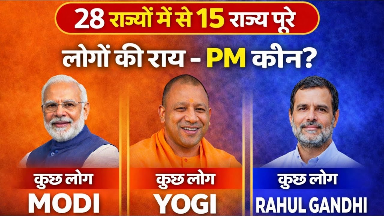 भारत के 28 राज्यों में से 15 राज्यों का सटीक सर्वे रिपोर्ट।