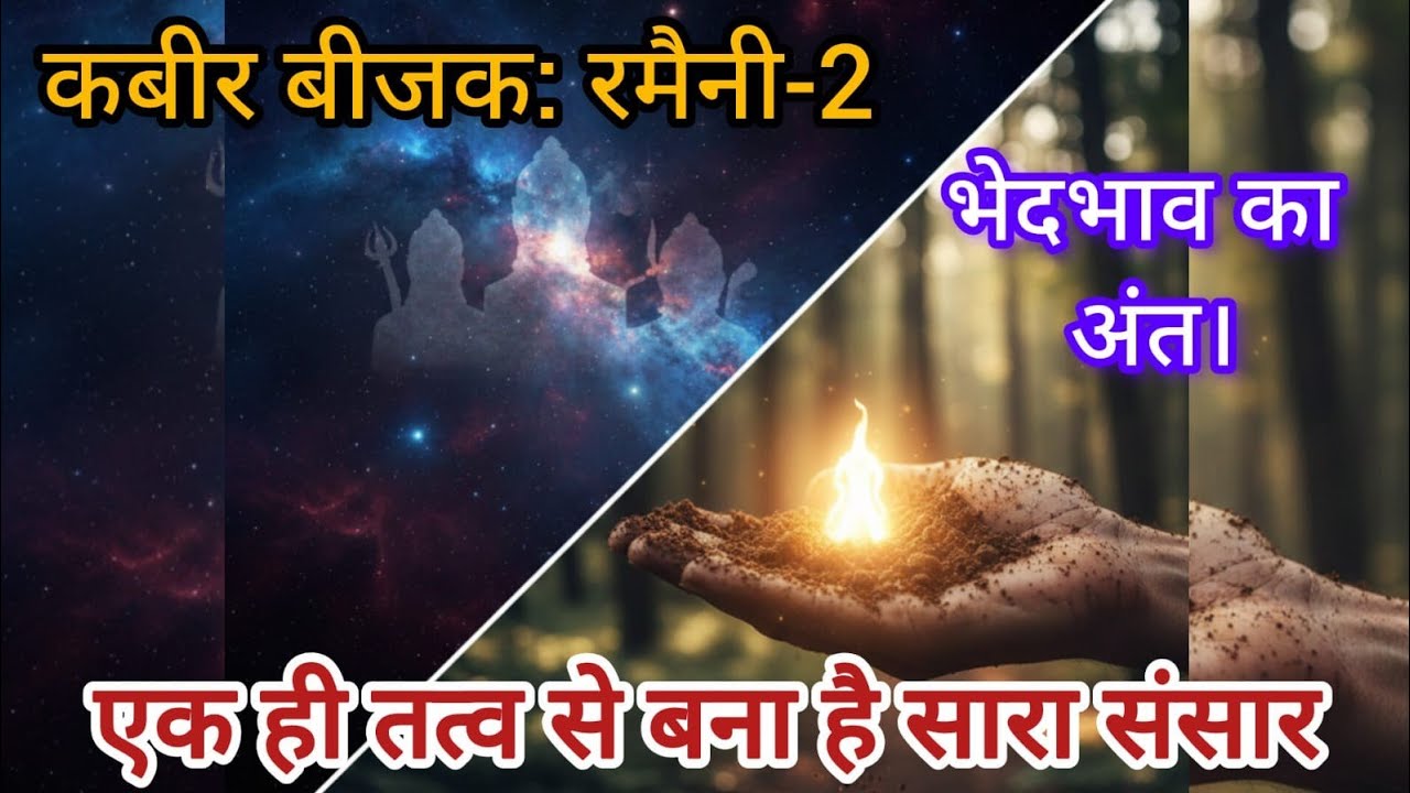 मिट्टी का खेल और मौत का सच? | कबीर बीजक रमैनी - 2 | Kabir Bijak Ramaini 2 Explained