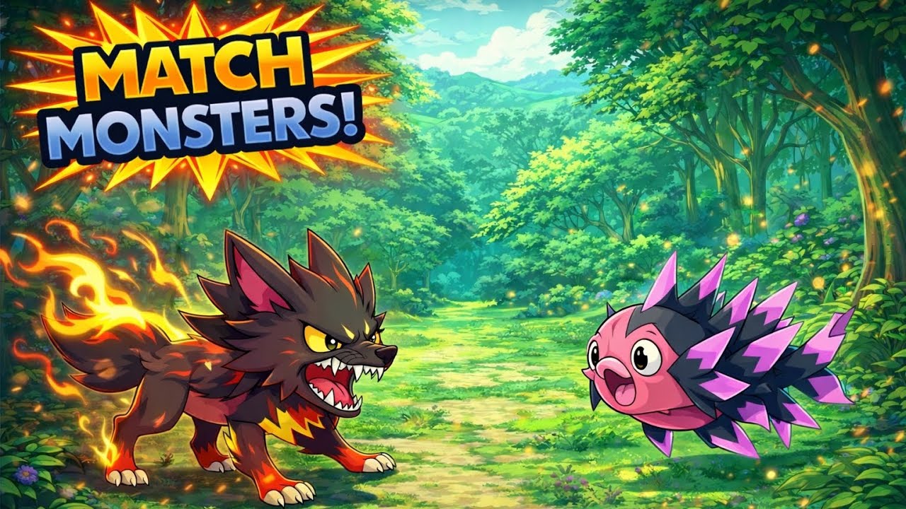 (Plato) Match Monster : Ferobite - Barbenin vs Neblin - Tropina [Stage : Forest Valley]