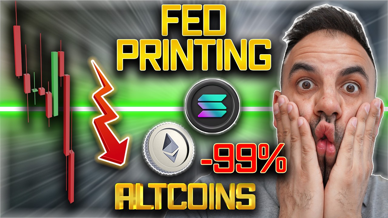 ANOTHER NEW HIGH CONFIRMED! FED BALANCE SHEET EXPLODES NOW $6.74T BUT BROKEN ALTCOINS DUMPING???