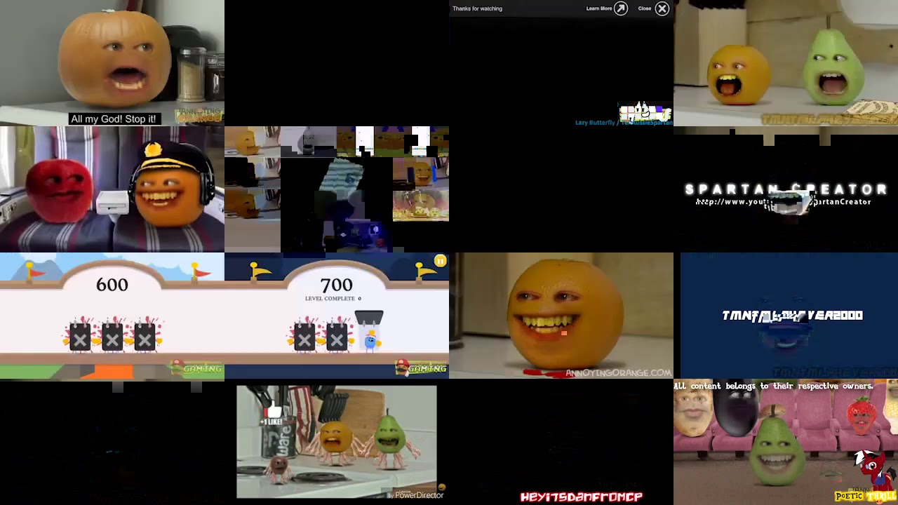 Annoying Orange Sparta Remix Superparison