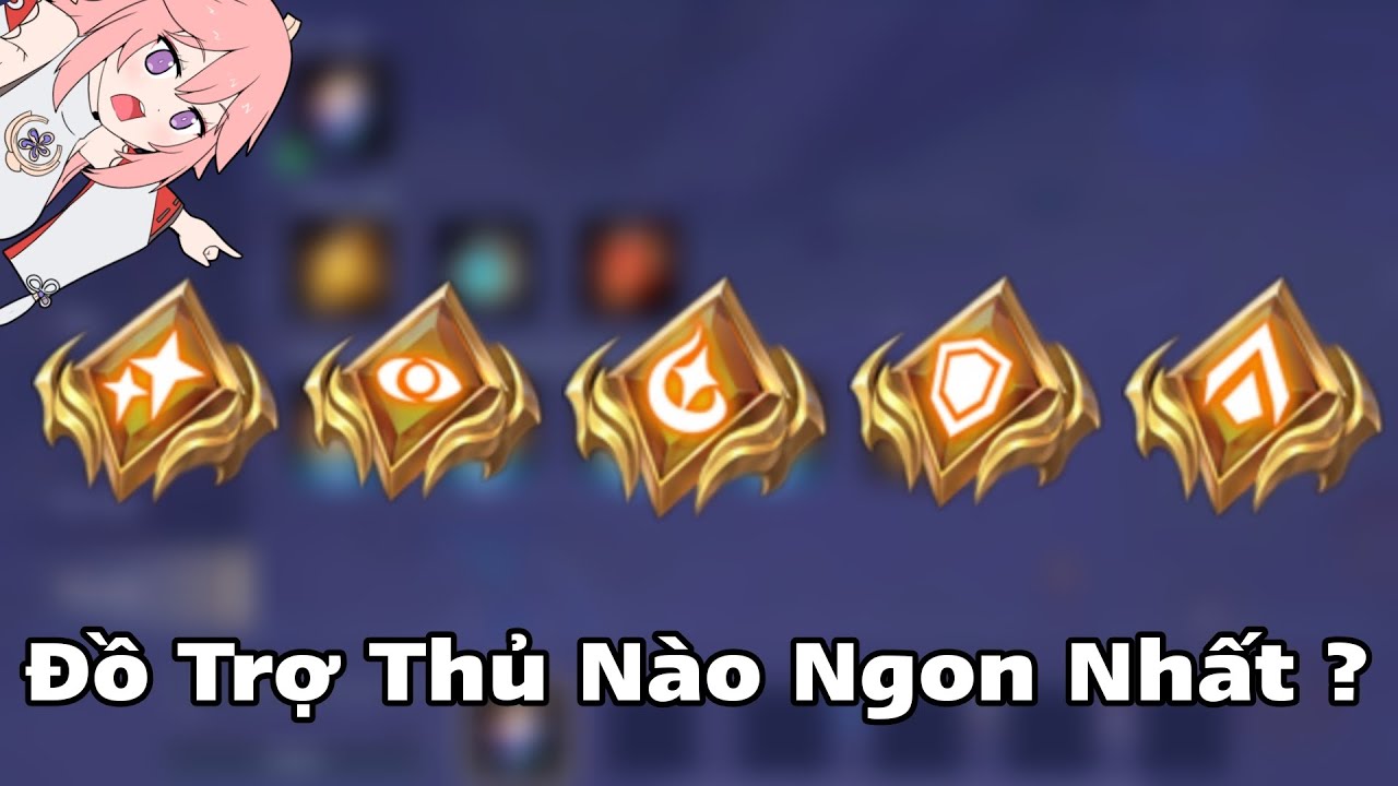 Nhập Môn Trợ Thủ: Chọn Đồ Trợ Thủ Sao Cho Chuẩn ?