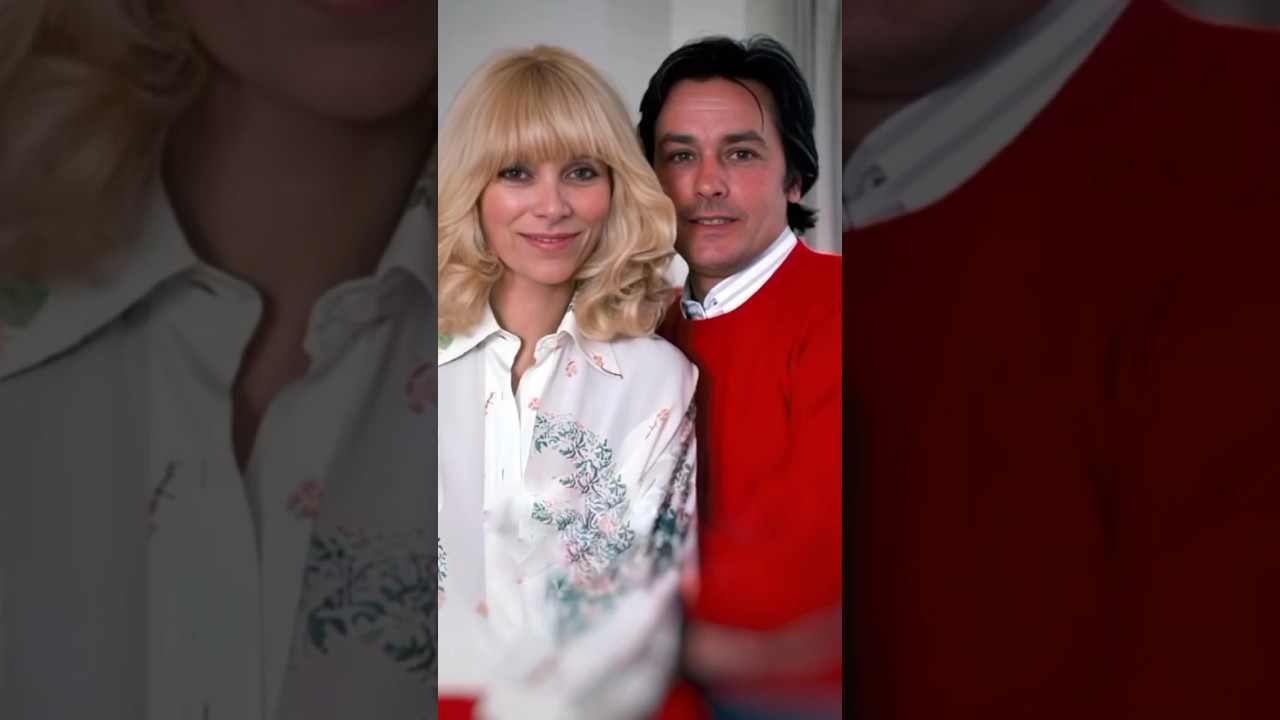Alain DELON & Mireille DARC. Beautiful Couple.