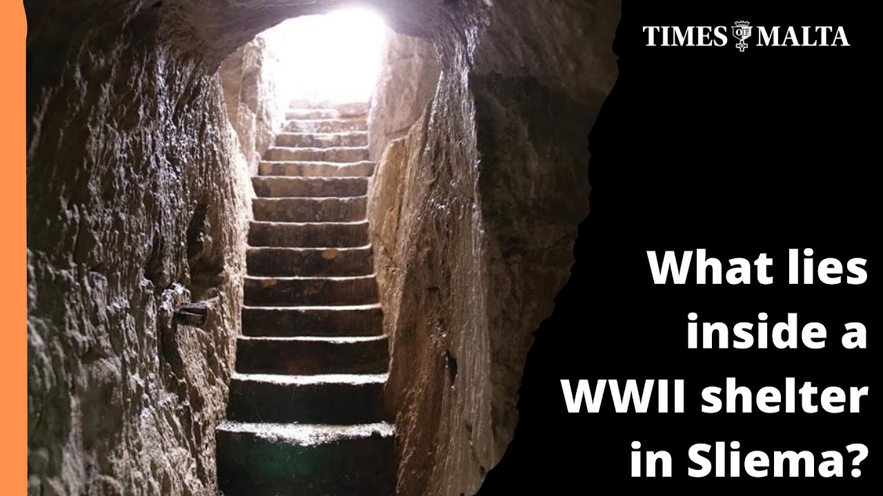 Inside a Maltese World War II shelter