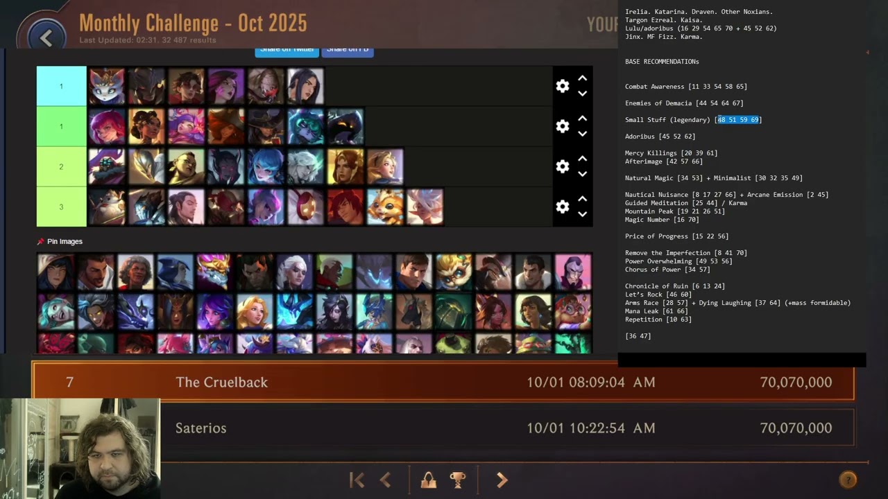Cruelback | Monthly Challenges Beginner Friendly Overview Path of Champions October2025 (TLDR Guide)