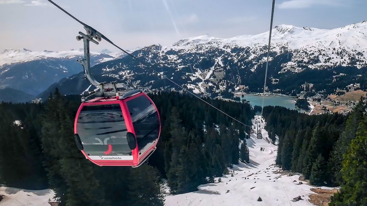 Rothorn 1 cable car Lenzerheide (Switzerland)