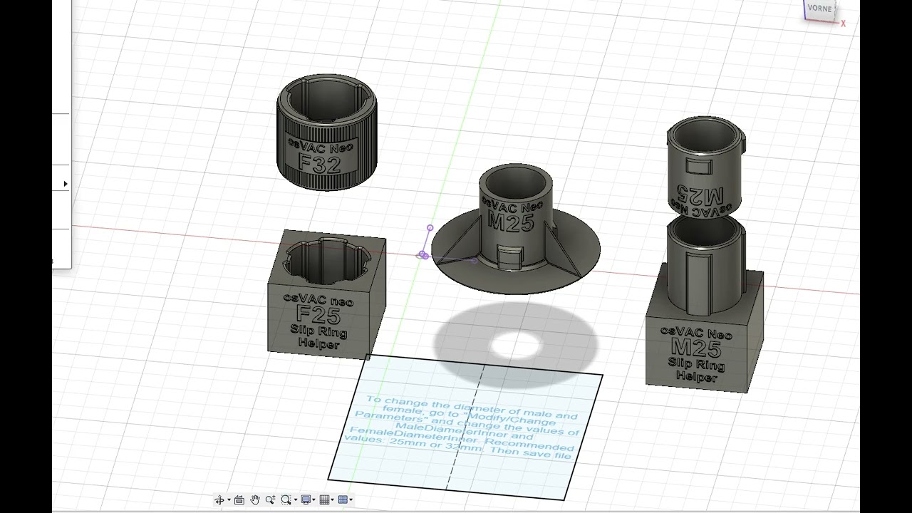 Fusion360 osVACneo Projekt