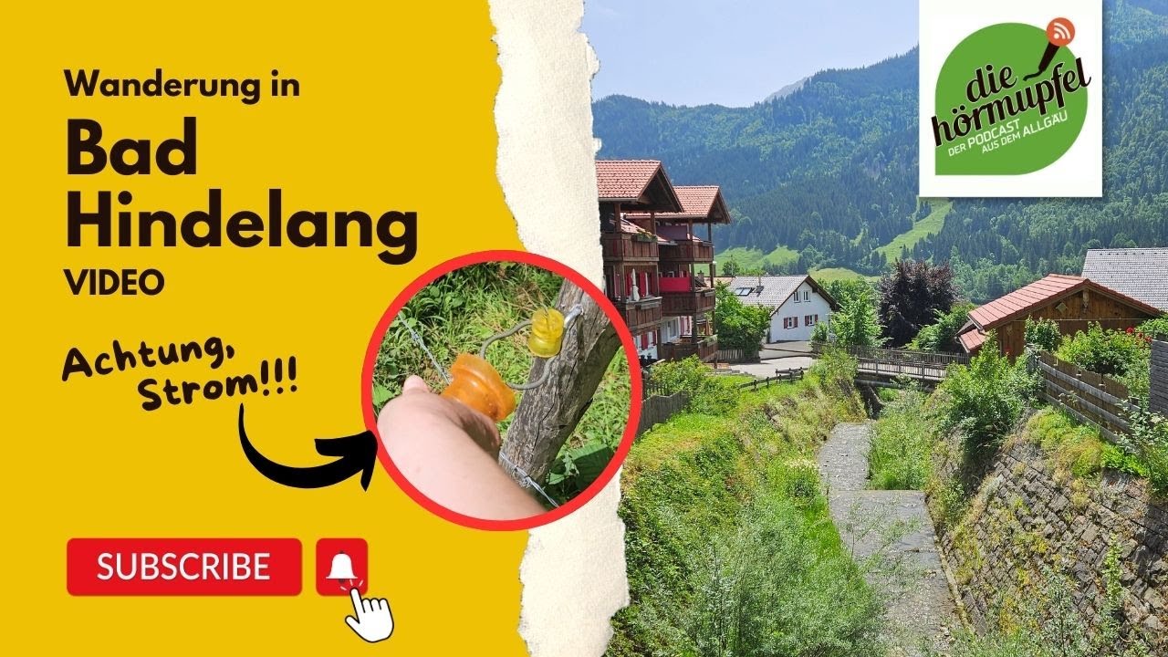 Wanderung🚶&zwj;♀️in Bad Hindelang (mit Insta360 Ace Pro aufgenommen)