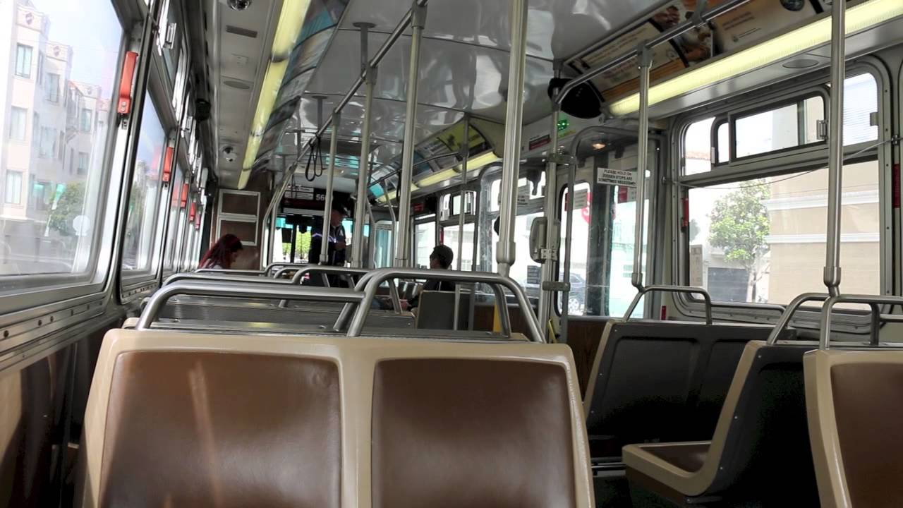San Francisco Škoda 14TrSF Trolleybus Ride