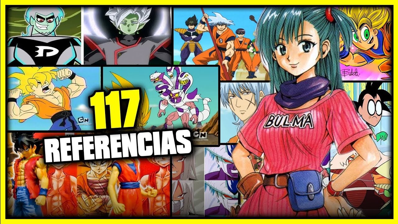 117 REFERENCIAS A DRAGÓN BALL SUPER EN ANIME PELÍCULAS Y CARICATURAS | ANZU361