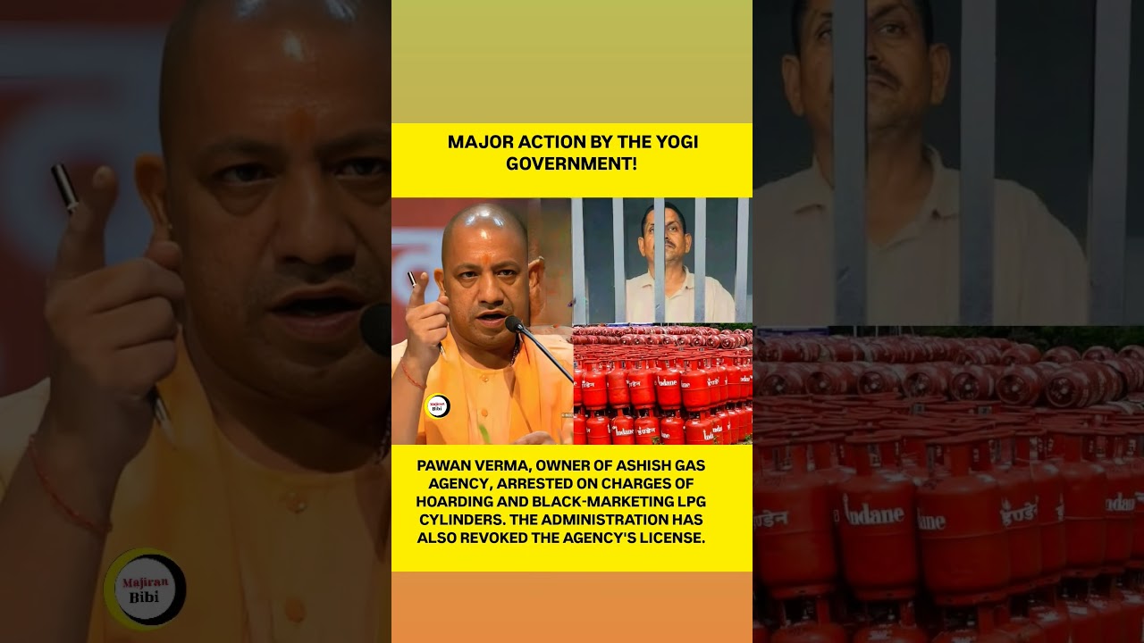 The Yogi Model: Action Against Cylinder Black Marketing! 🚫♨️