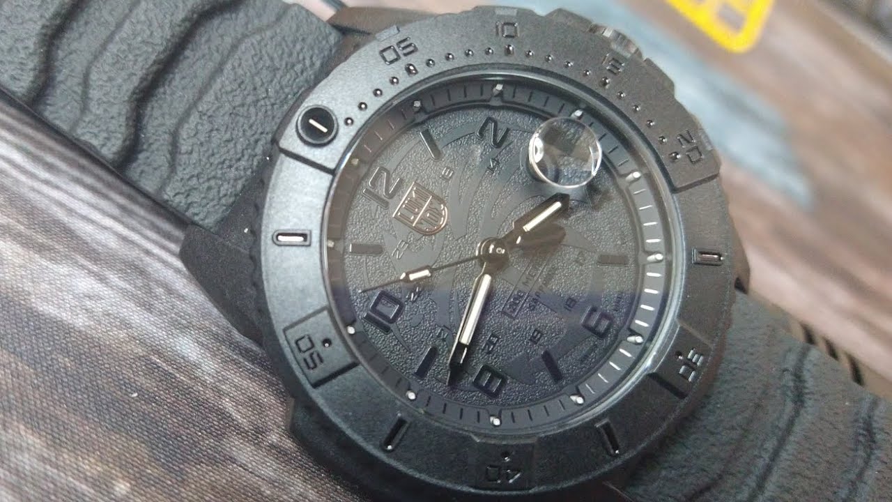 Luminox XS.3601.BO.NSF Navy Seal Foundation Black Out Quartz