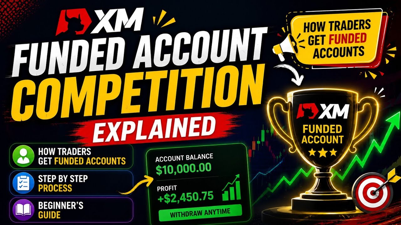 XM Funded Account Competition Explained | How Traders Get Funded Accounts | Beginner&rsquo;s Guide