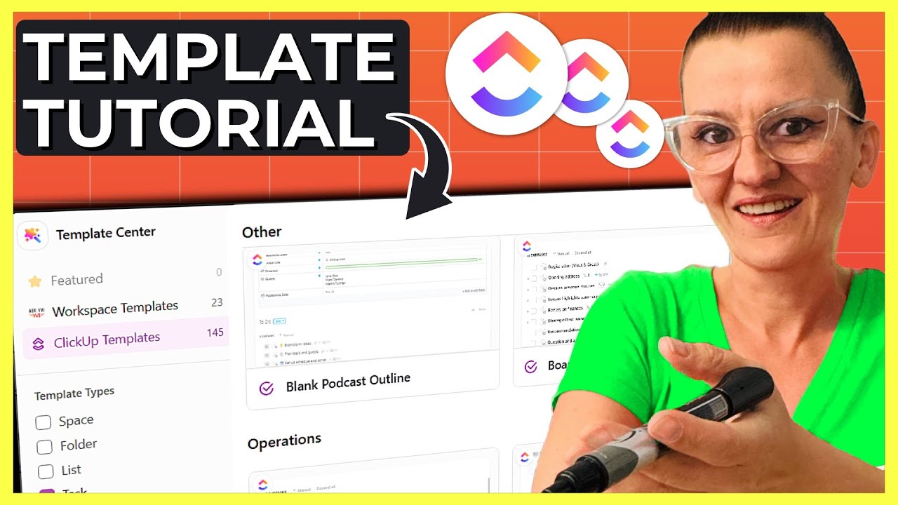 Создайте шаблоны ClickUp один раз и сэкономьте 10 часов каждую неделю (пошаговое руководство)