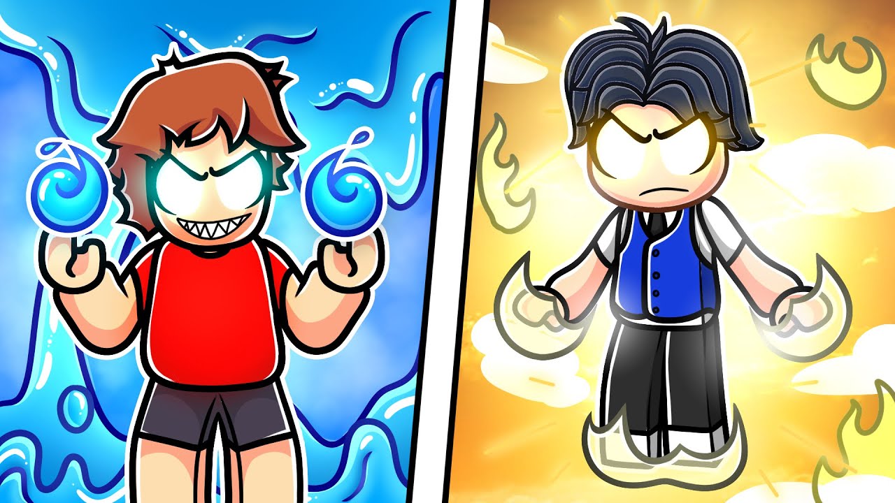 Roblox but we have OVERPOWERED ELEMENTS... (ft TECHY)