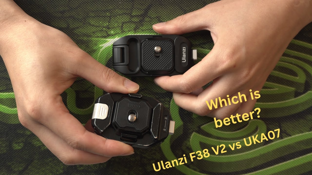 Ulanzi F38 V2 vs UKA07 backpack clip comparison