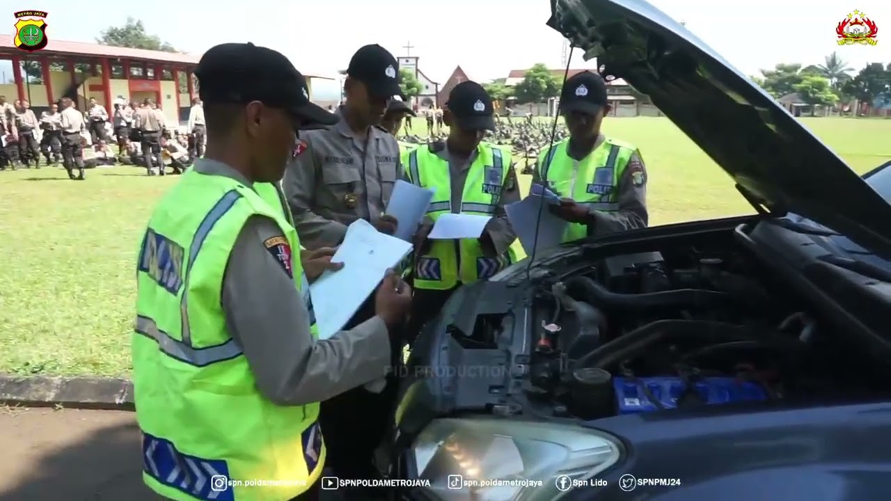 Polsek Simulasi Siswa Diktukba Polri T.A 2025 SPN Polda Metro Jaya