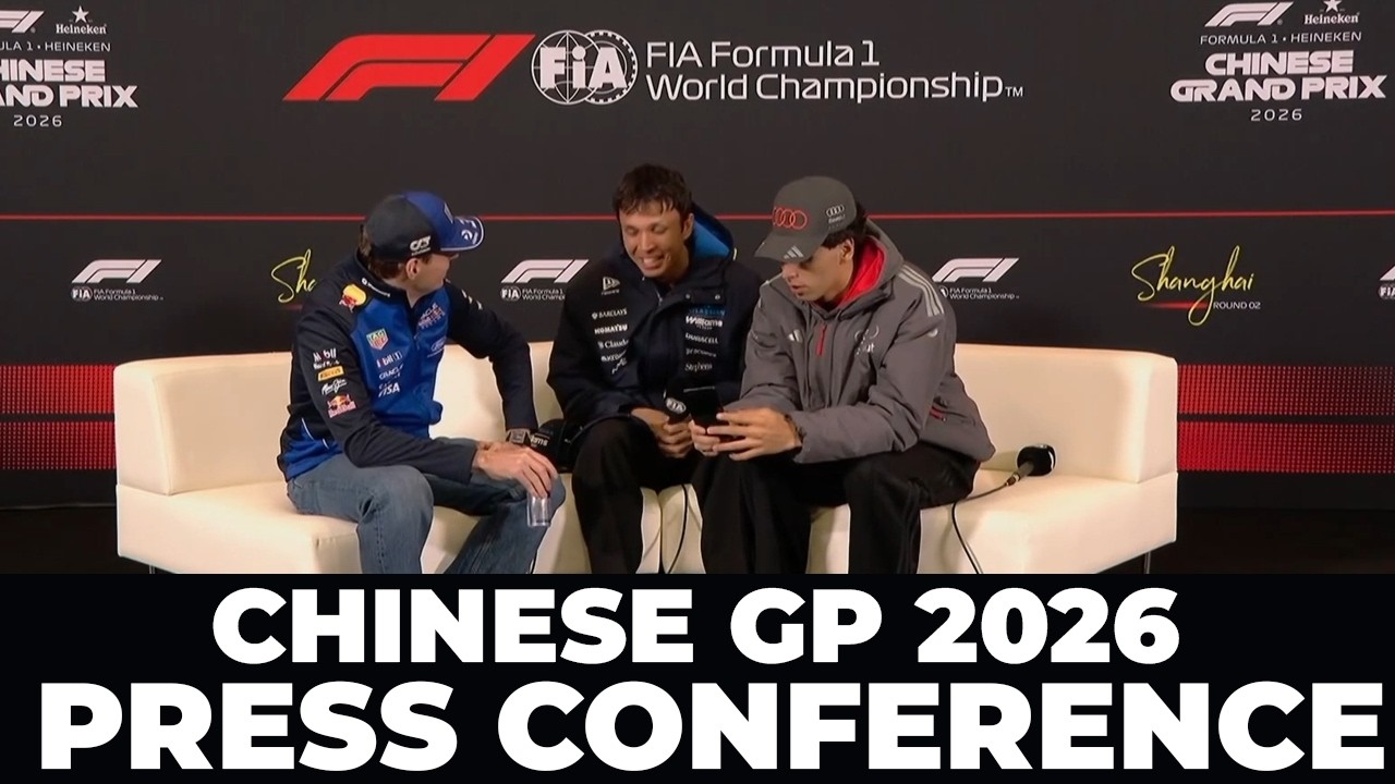 F1 Drivers Pre Race Press Conference | Chinese GP 2026 | PART 2