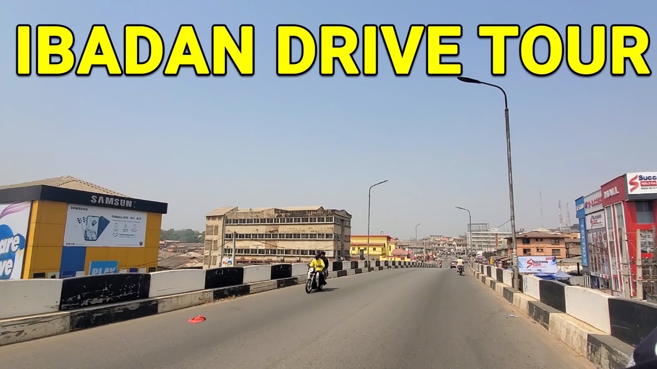 Driving Around Ibadan in Oyo State | Nigeria's Largest City