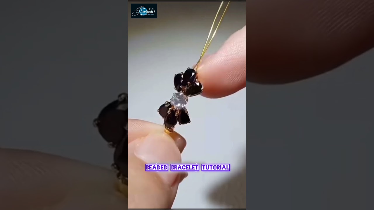 How to Make an Elegant Beaded Bracelet | Easy DIY Handmade Jewelry Tutorial 
